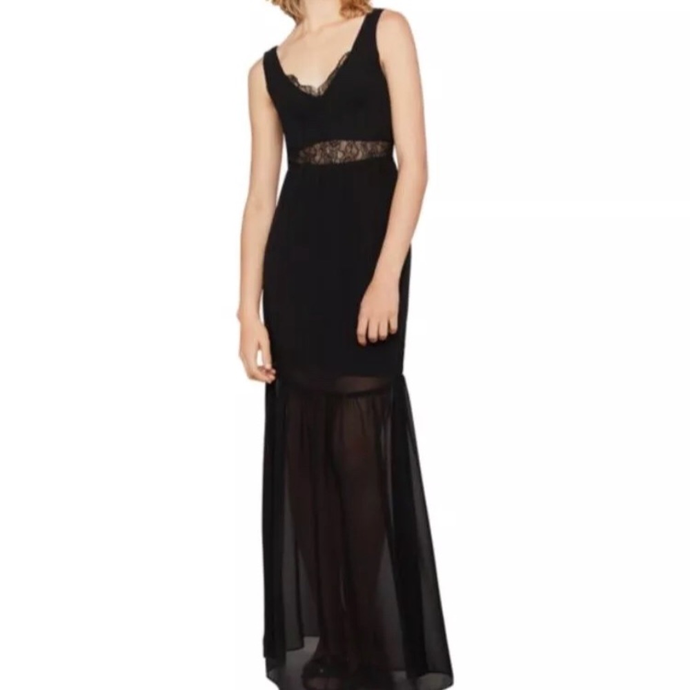 BCBGeneration Lace inset dress